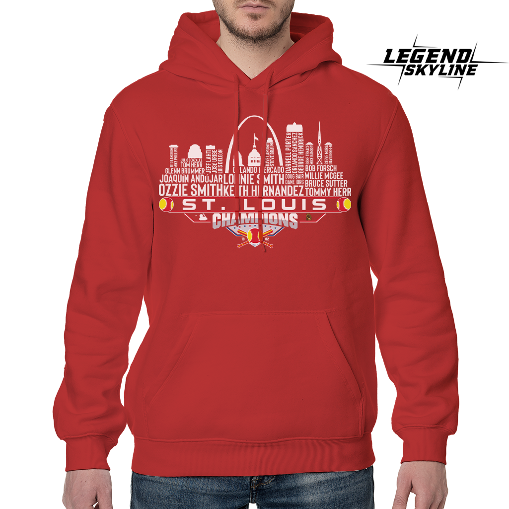 St Louis Dream Team Baseball Champions 1982, St Louis City Skyline Shirt