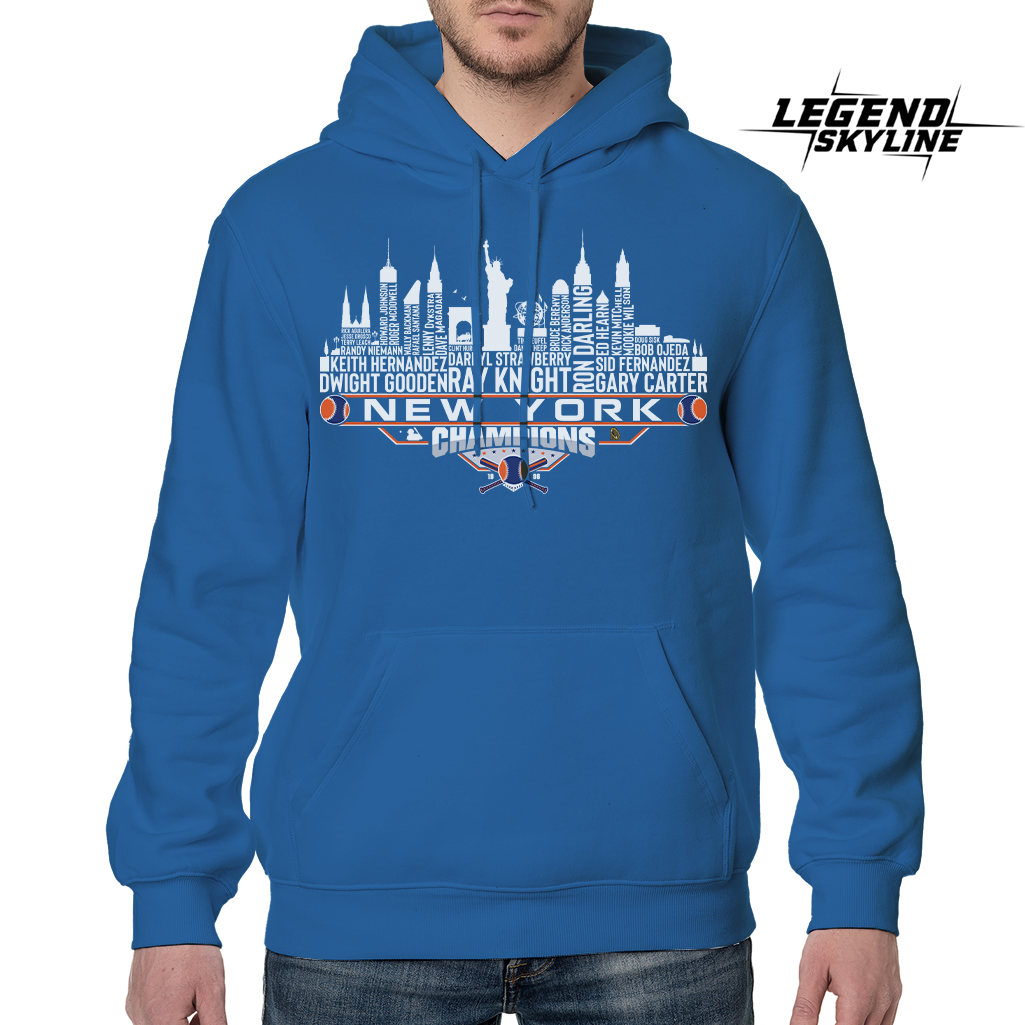 New York Dream Team Baseball Champions 1986, New York City Skyline Shirt