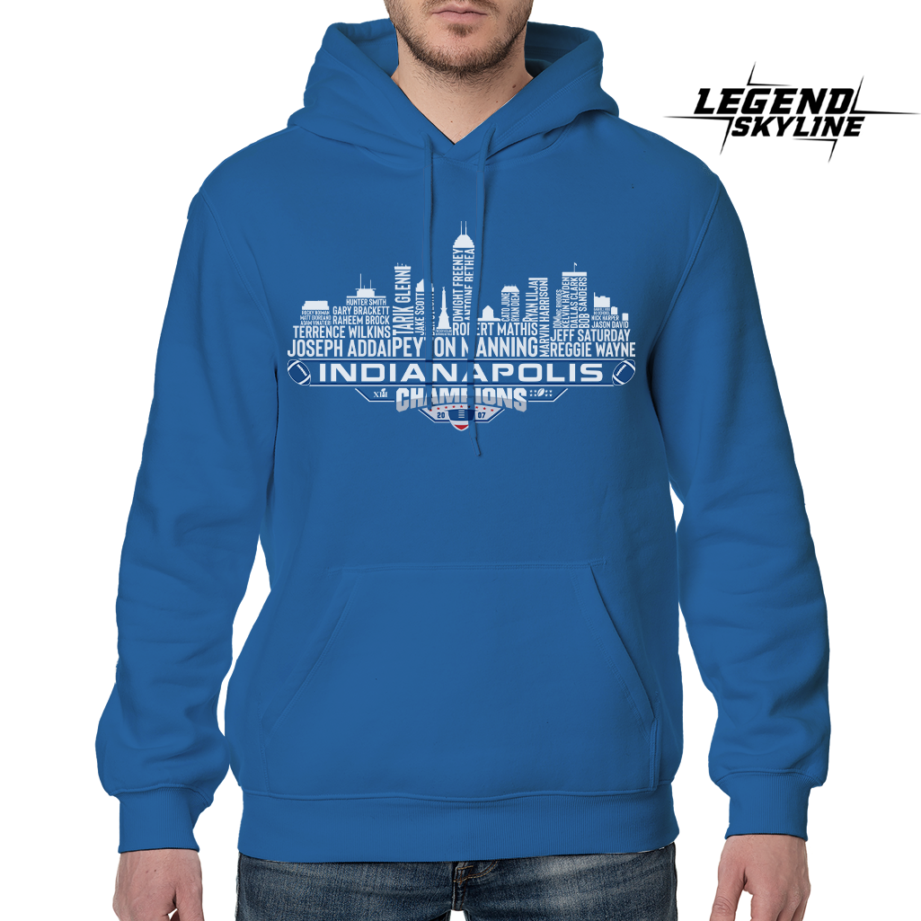 Indianapolis Dream Team Football XLI Champions 2007, Indianapolis City Skyline Shirt