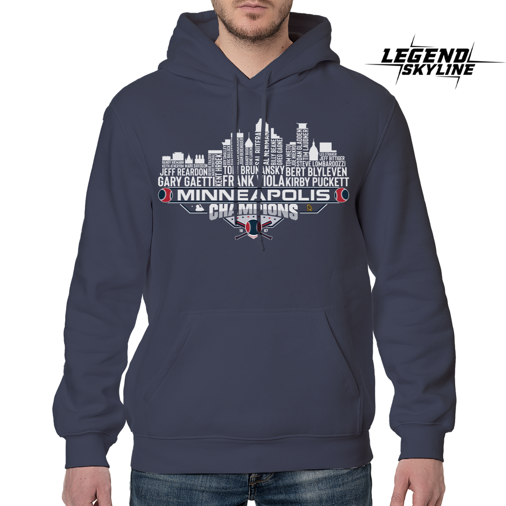 Minnesota Dream Team Baseball Champions 1987, Minneapolis City Skyline Shirt