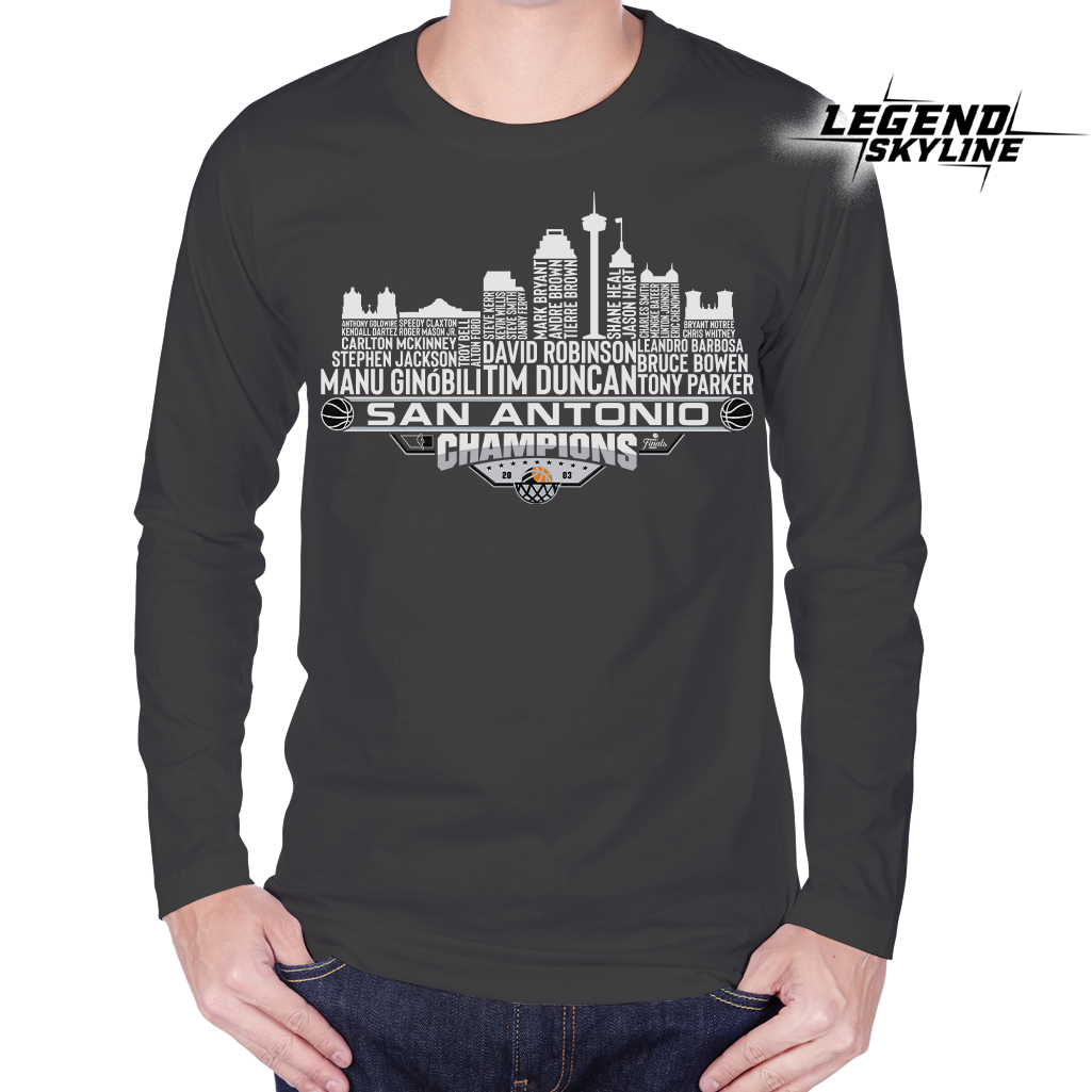 San Antonio Dream Team Basketball Champions 2003, San Antonio City Skyline Shirt