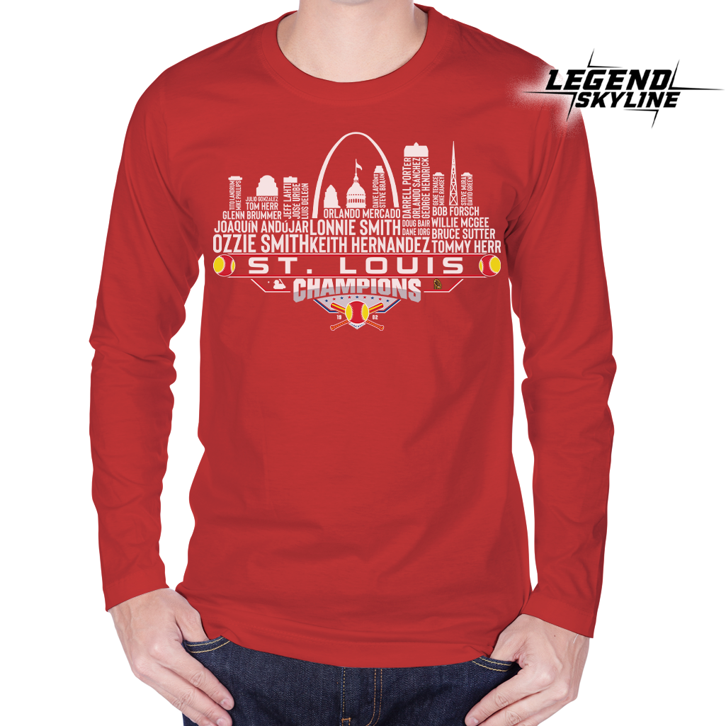 St Louis Dream Team Baseball Champions 1982, St Louis City Skyline Shirt