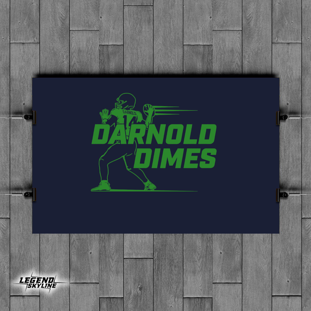 Sam Darnold Seattle Dimes Football Shirt