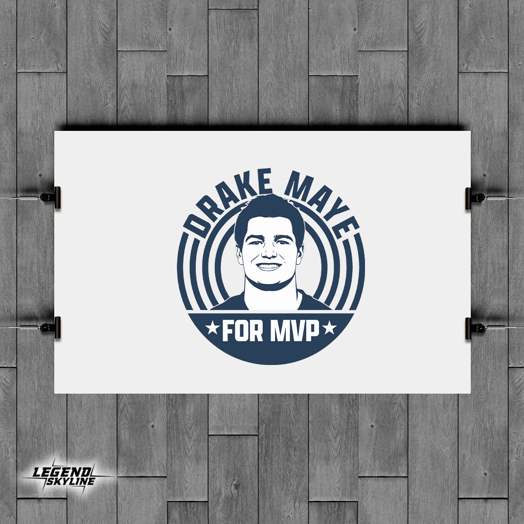 Drake Maye for MVP Football Shirt