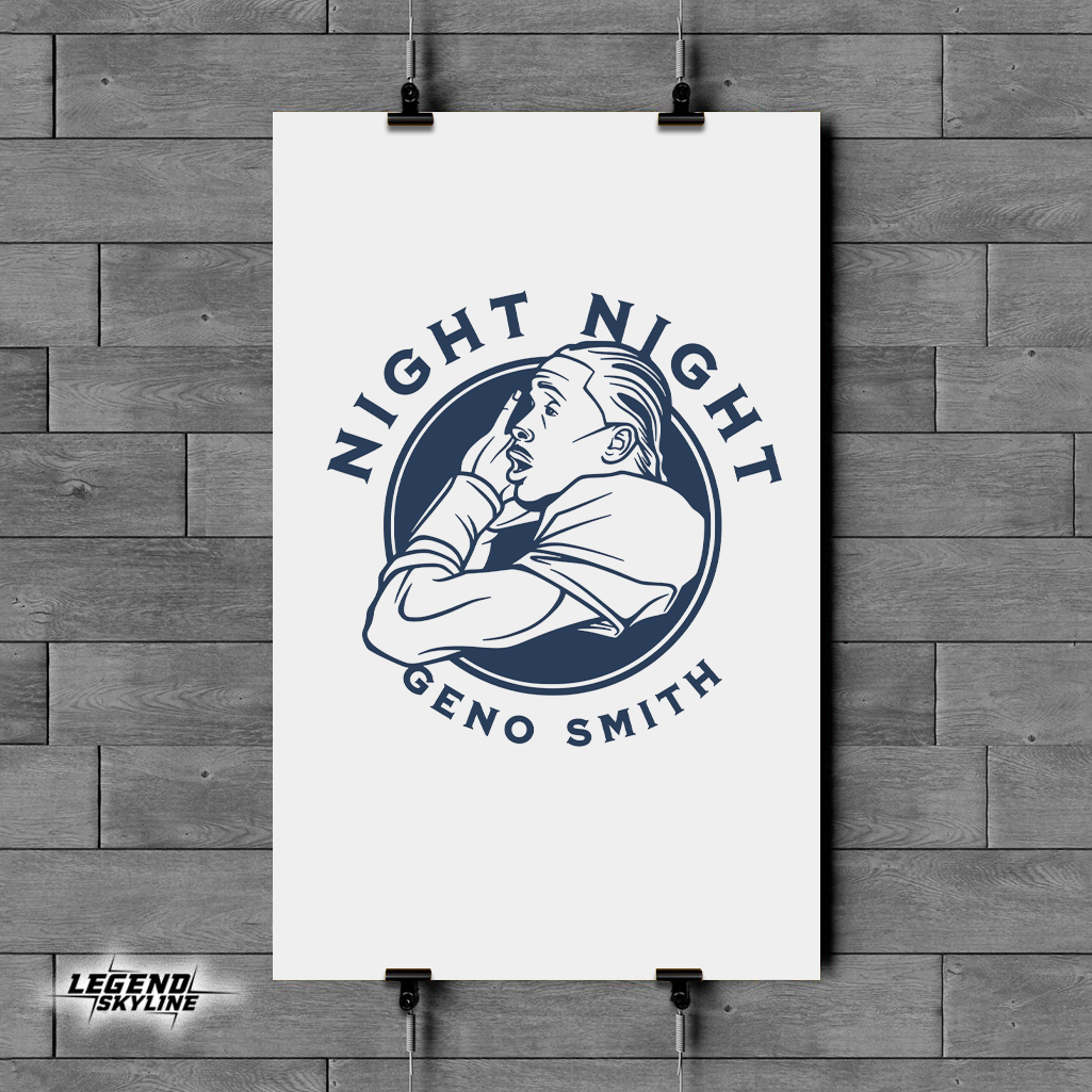 Geno Smith Night Night Football Shirt