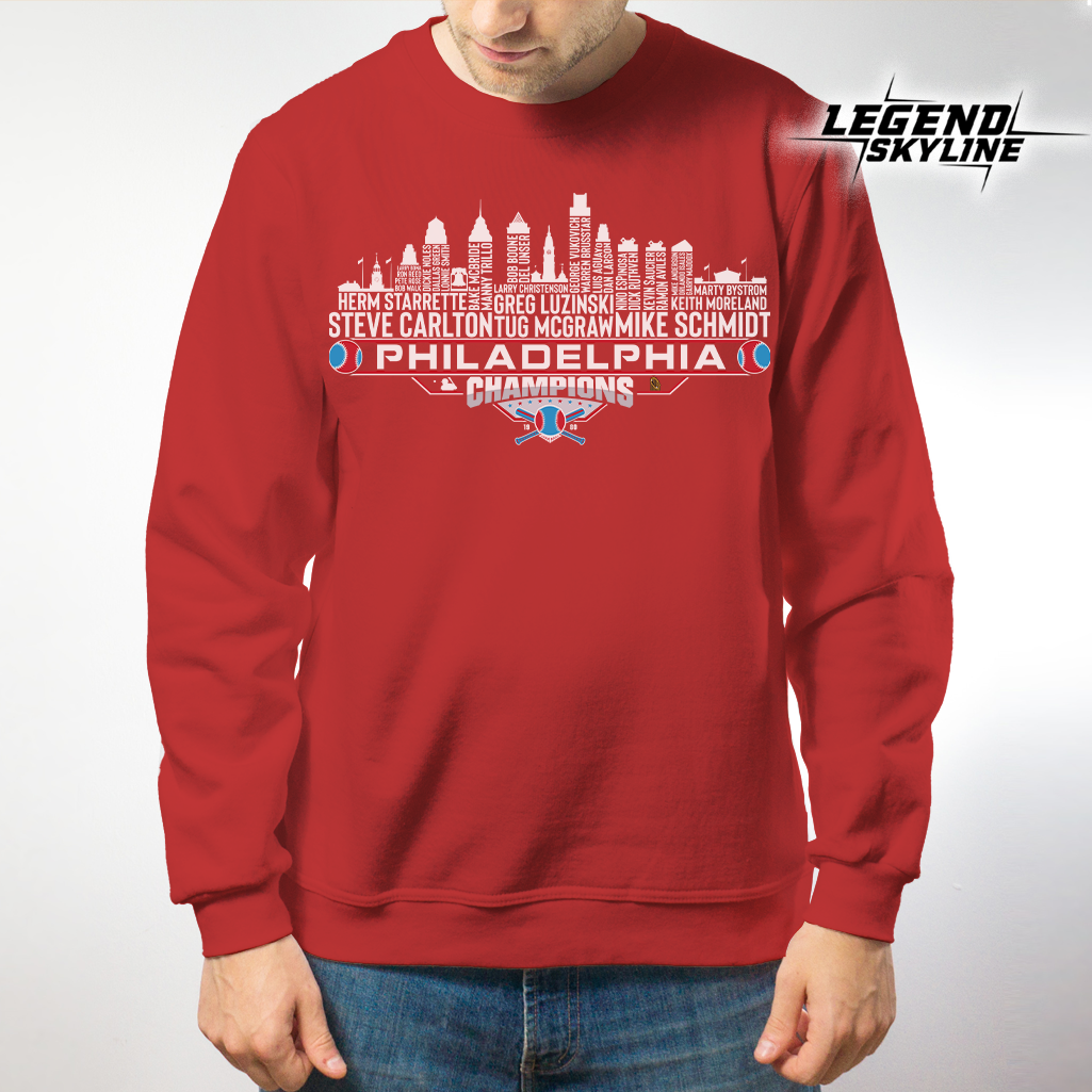 Philadelphia Dream Team Baseball Champions 1980, Philadelphia City Skyline Shirt