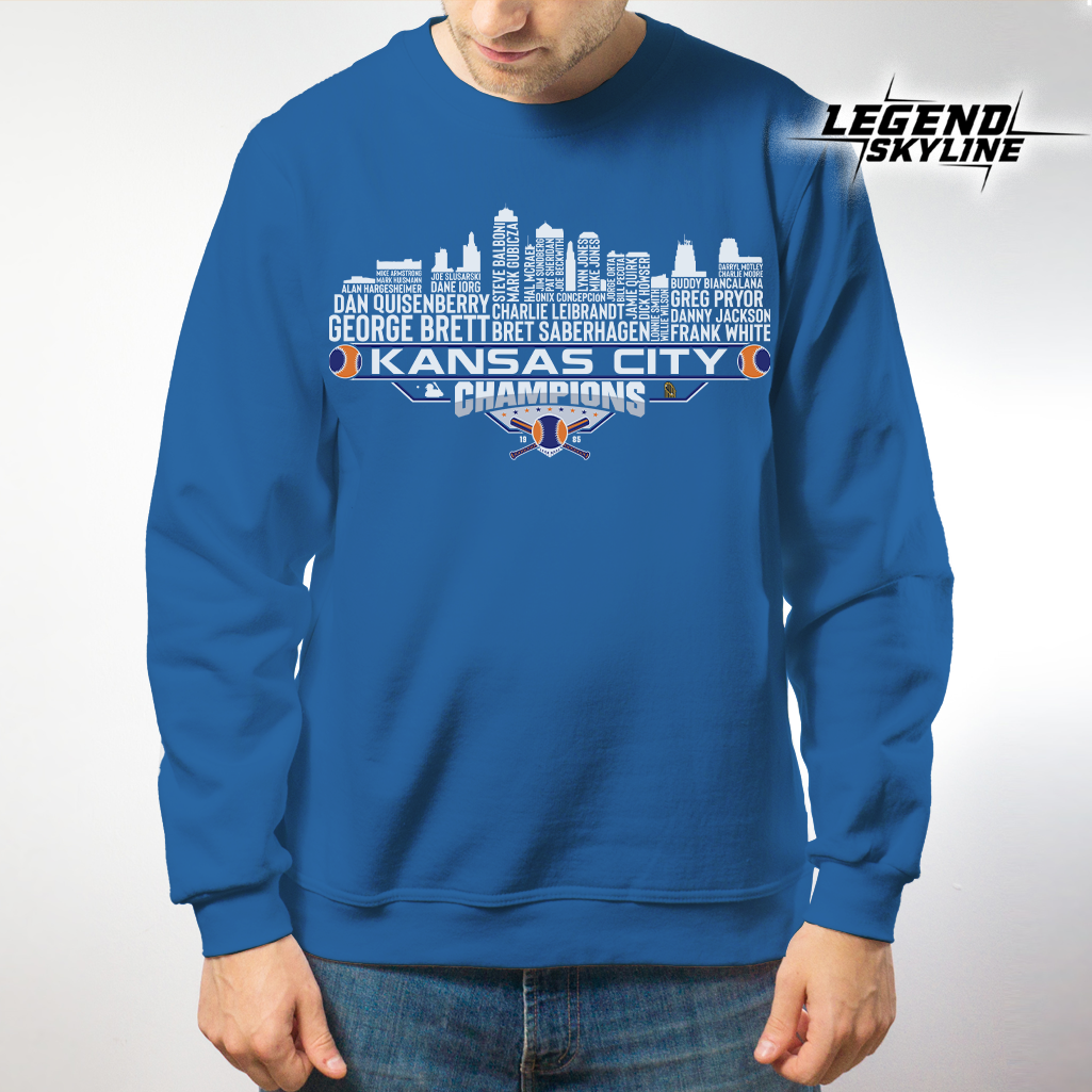 Kansas City Dream Team Baseball Champions 1985, Kansas City Skyline Shirt