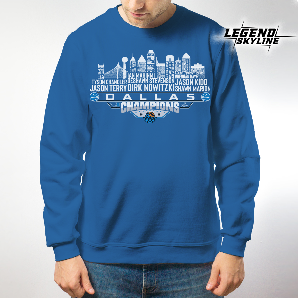 Dallas Dream Team Basketball Champions 2011, Dallas City Skyline Shirt