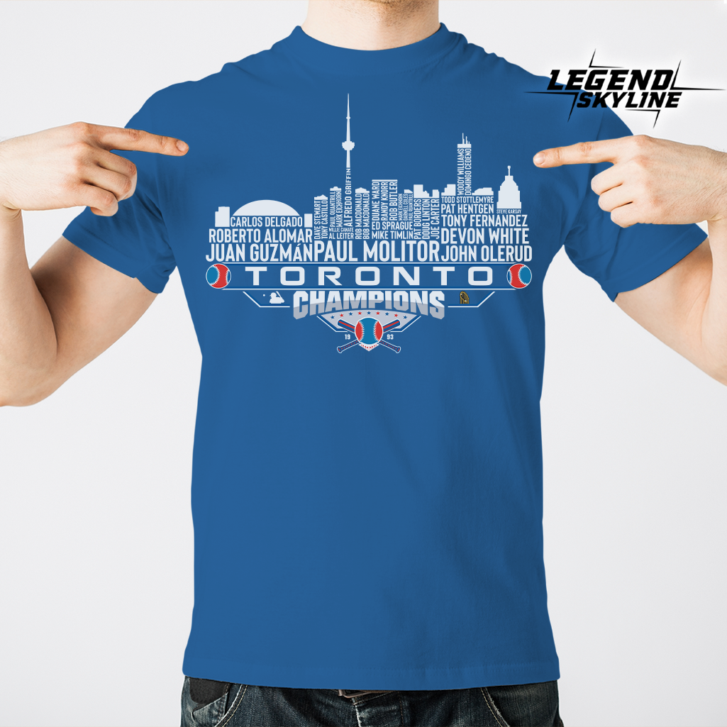 Toronto Dream Team Baseball Champions 1993, Toronto City Skyline Shirt