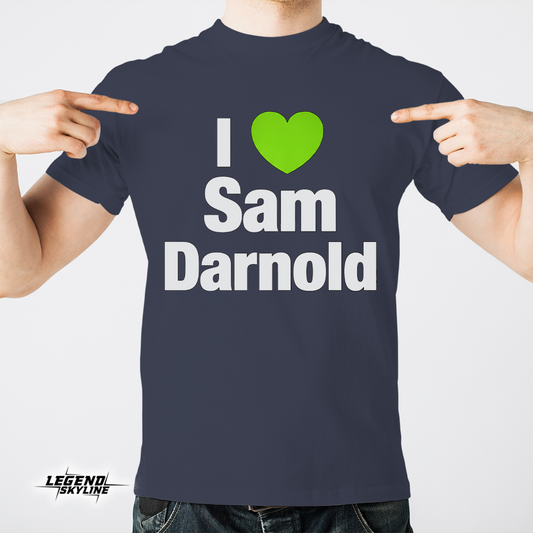 I Heart Sam Darnold Football Shirt