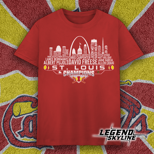 St. Louis Dream Team Baseball Champions 2011, St. Louis City Skyline Shirt