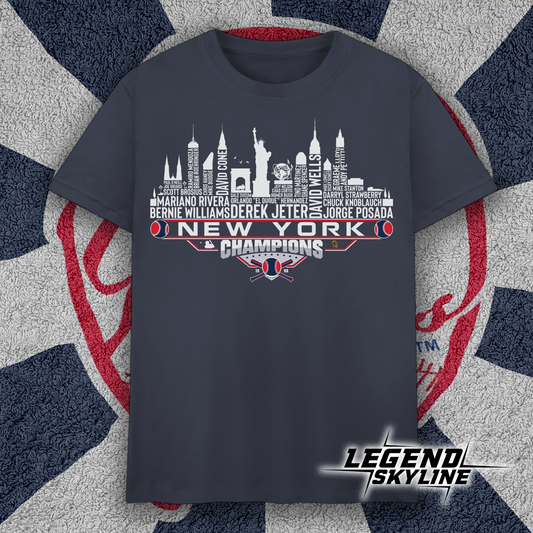 New York Dream Team Baseball Champions 1998, New York City Skyline Shirt