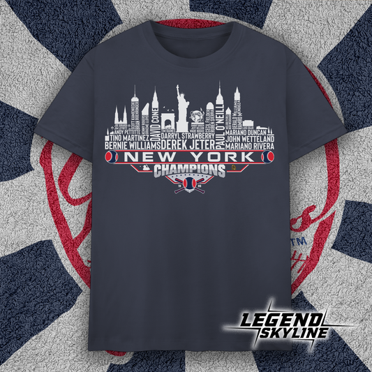 New York Dream Team Baseball Champions 1996, New York City Skyline Shirt