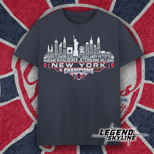 New York Dream Team Baseball Champions 2000, New York City Skyline Shirt