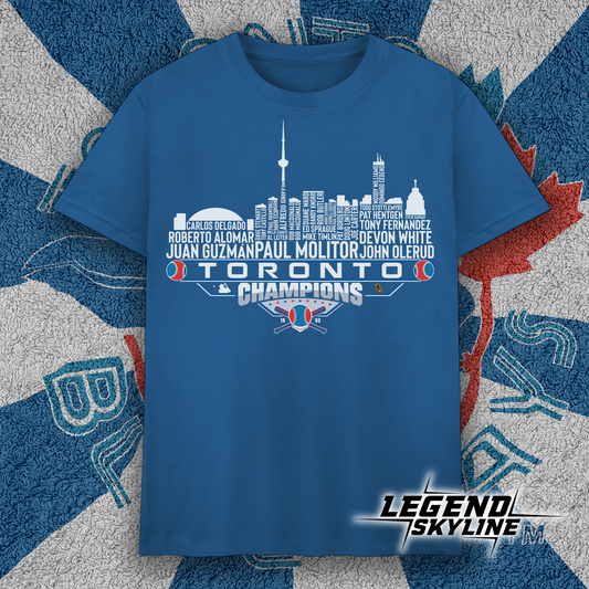 Toronto Dream Team Baseball Champions 1993, Toronto City Skyline Shirt