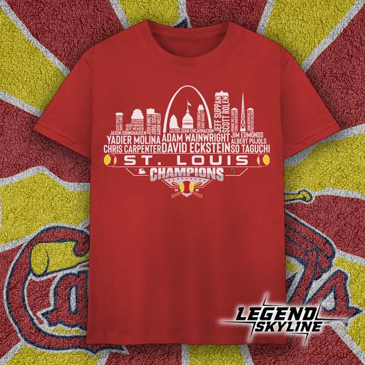 St. Louis Dream Team Baseball Champions 2006, St. Louis City Skyline Shirt