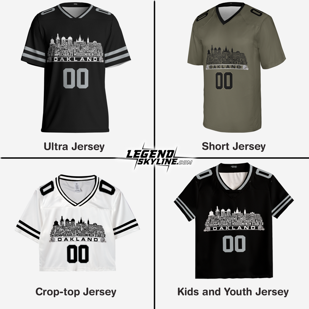 Las Vegas Jersey Custom Football Greatest Of All Time Team Legends Las Vegas City Skyline Jersey Shirt Personalized Embroidery Name Number