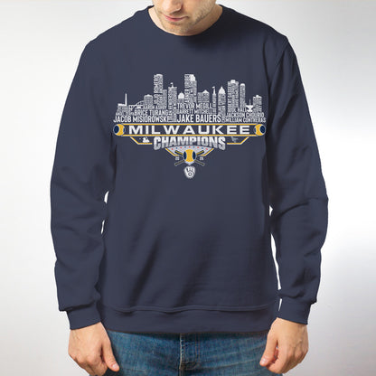 Milwaukee Baseball National 2026 Champions League City Skyline Shirts