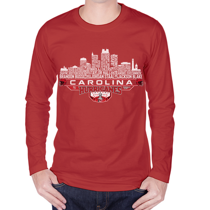 Carolina Hockey Stanley 2026 Team Champions Raleigh City Skyline Shirts