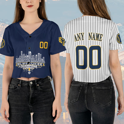 Milwaukee Baseball Jersey National 2026 Champions League City Skyline