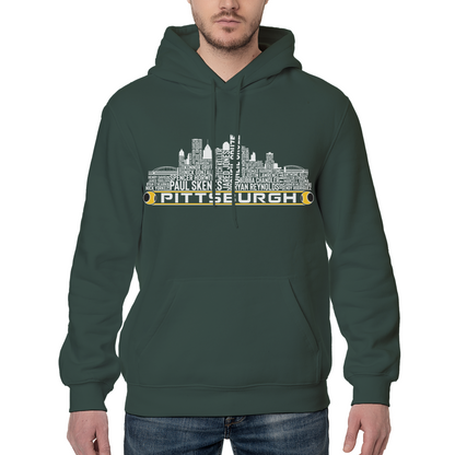 Pittsburgh Baseball Team Current Roster Pittsburgh City Skyline Shirts