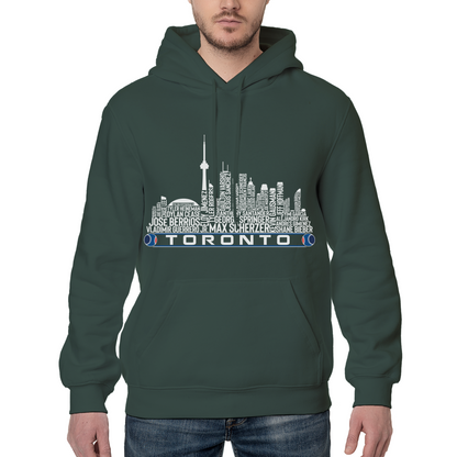 Toronto Baseball Team Current Roster Toronto City Skyline Shirts