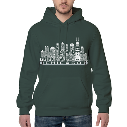Chicago Baseball Team Current Roster Chicago City Skyline Shirts