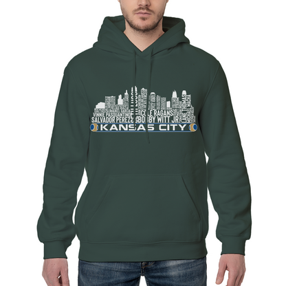 Kansas City Baseball Team Current Roster Kansas City Skyline Shirts
