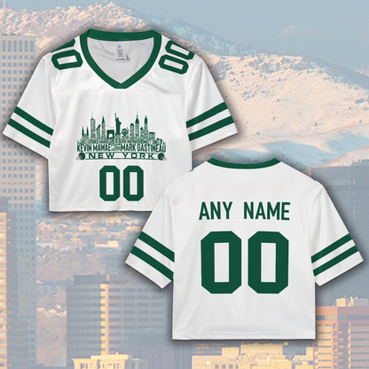 New York Jersey Custom Football Greatest Of All Time Team Legends New York City Skyline Jersey Shirt Personalized Embroidery Name Number