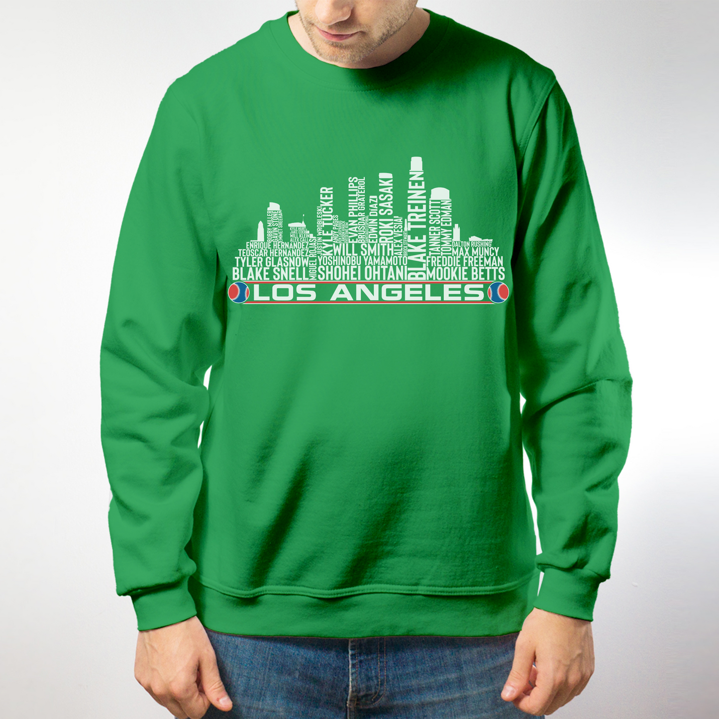 Los Angeles Baseball Team Current Roster Los Angeles City Skyline Shirts