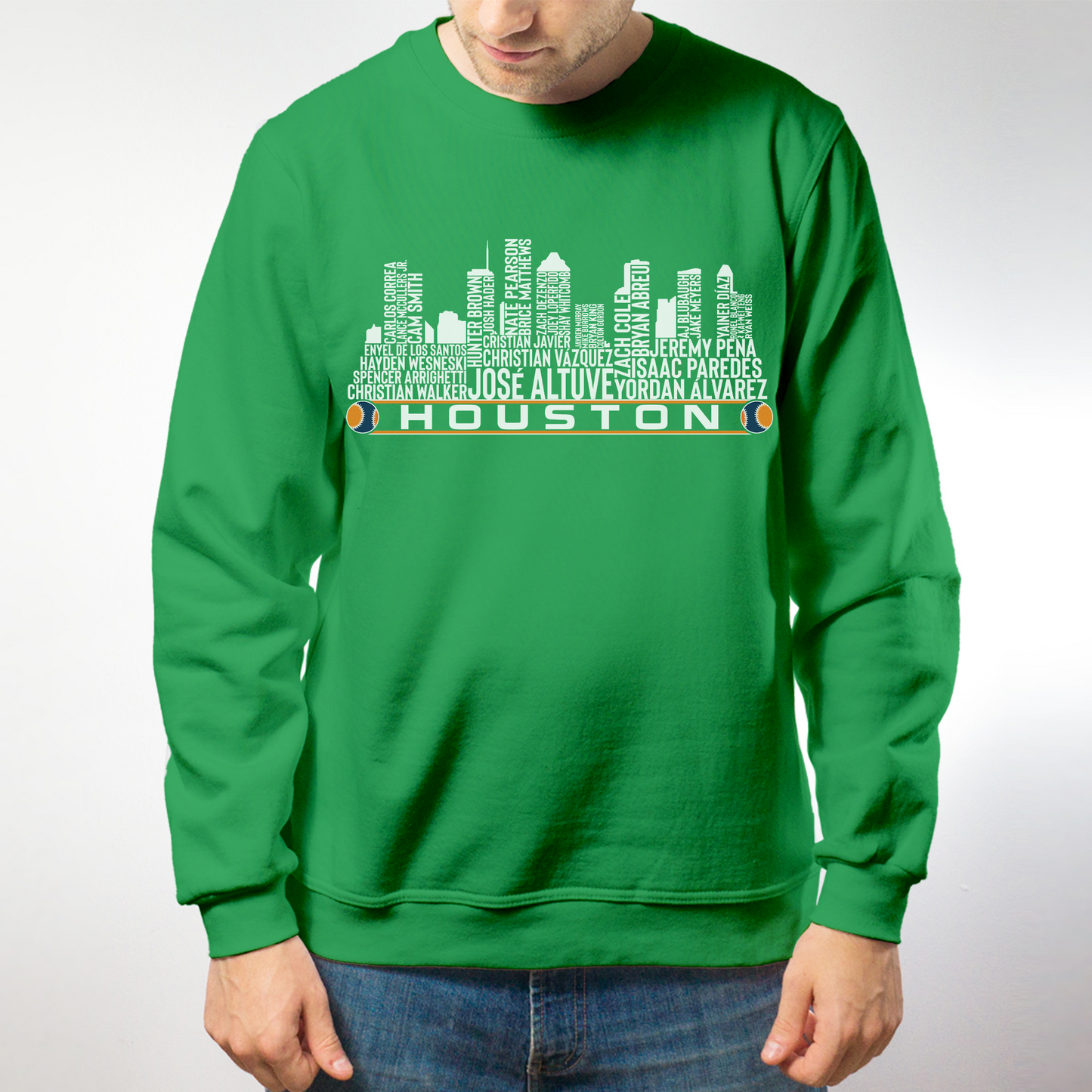 Houston Baseball Team Current Roster Houston City Skyline Shirts