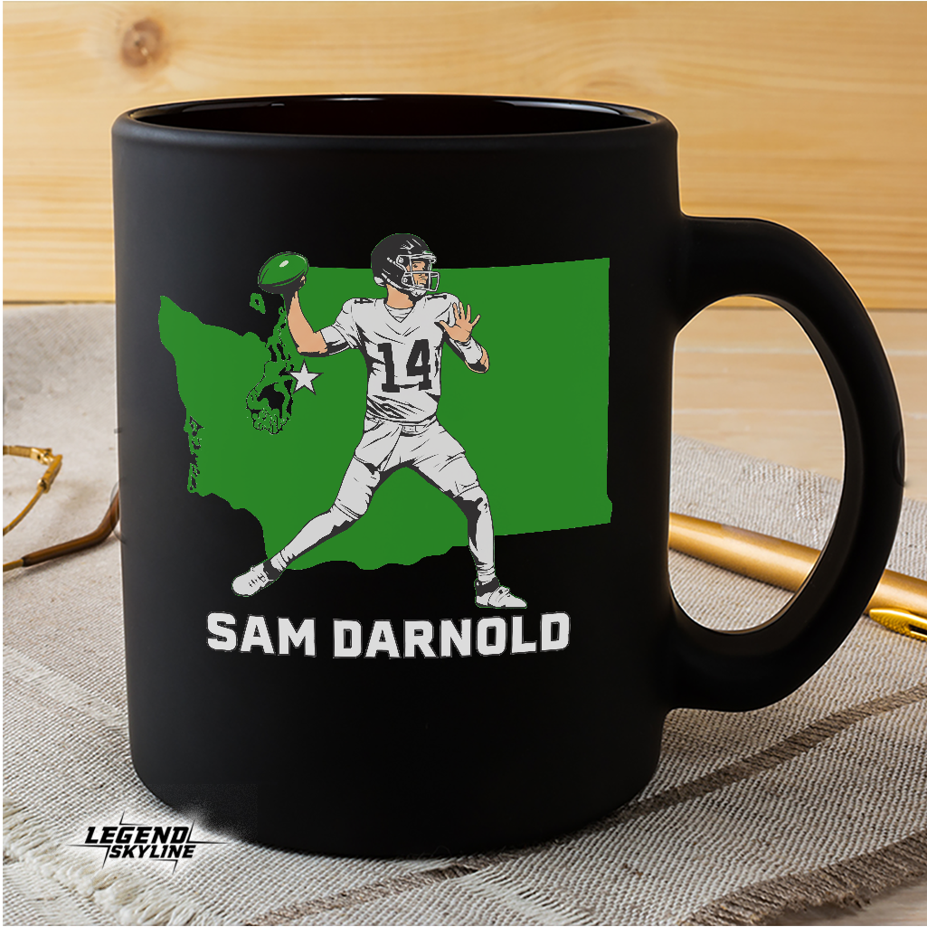 Sam Darnold State Star Seattle Football Shirt