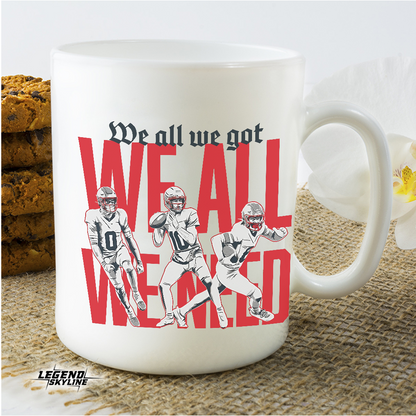 New England Football – We All We Got We All We Need Shirt