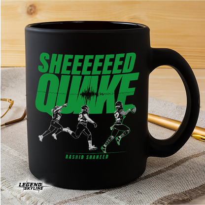 Rashid Shaheed The Sheed Quake Football Shirt