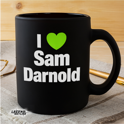 I Heart Sam Darnold Football Shirt