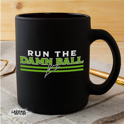 Kenneth Walker Run The Damn Ball Football Shirt
