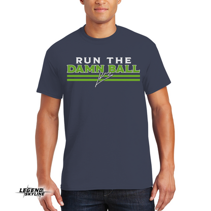 Kenneth Walker Run The Damn Ball Football Shirt