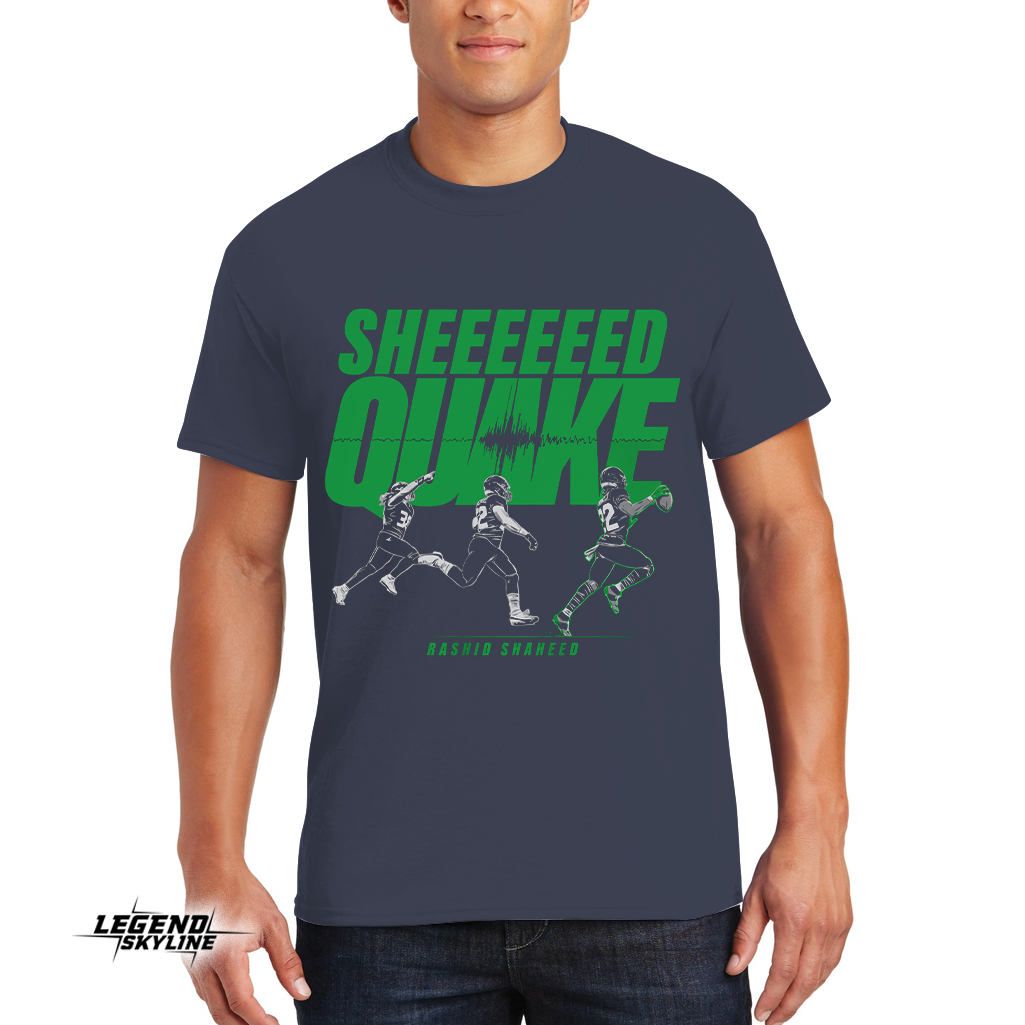 Rashid Shaheed The Sheed Quake Football Shirt
