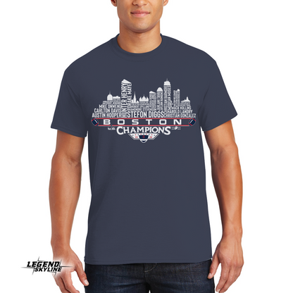 New England Super Champions LX Football 2026 Bowl Dream Team Boston Skyline