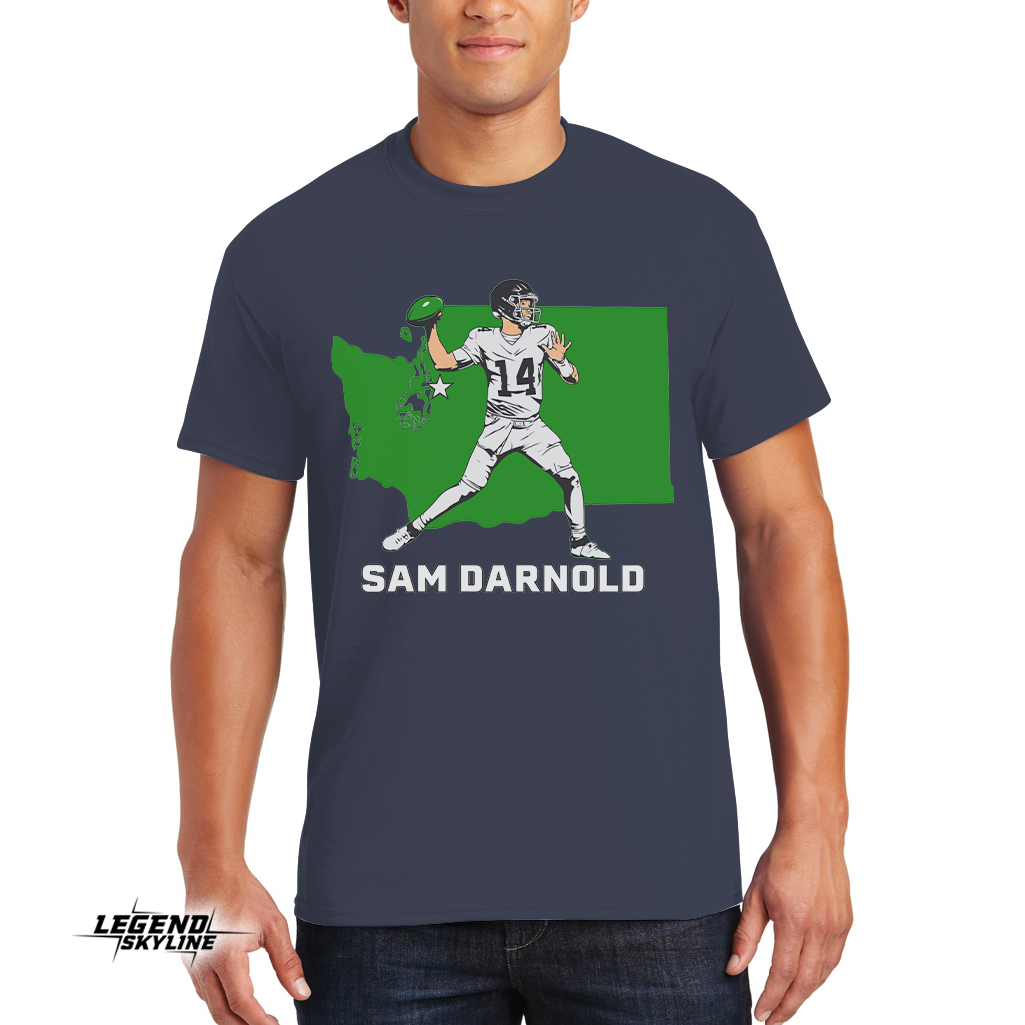 Sam Darnold State Star Seattle Football Shirt