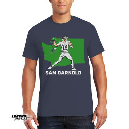 Sam Darnold State Star Seattle Football Shirt
