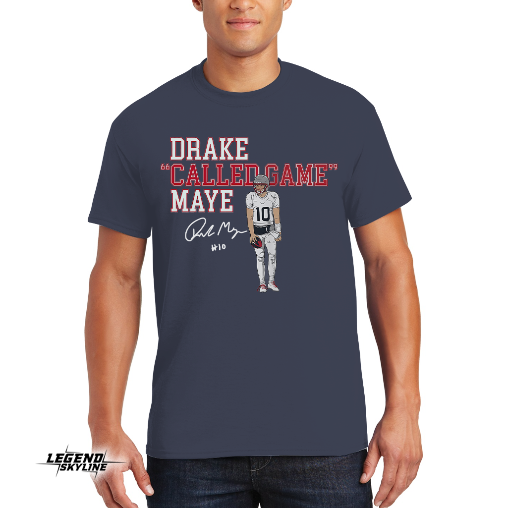 Drake Maye – Called Game Football Shirt