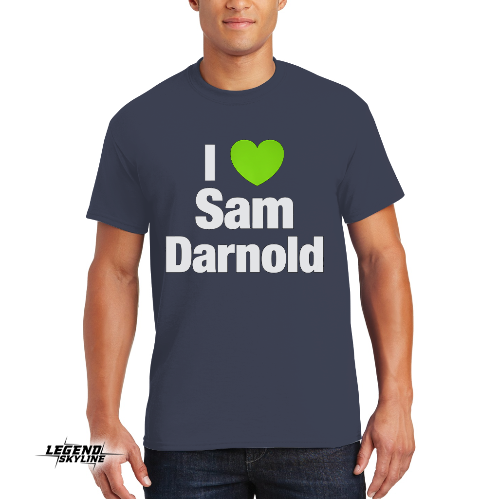 I Heart Sam Darnold Football Shirt
