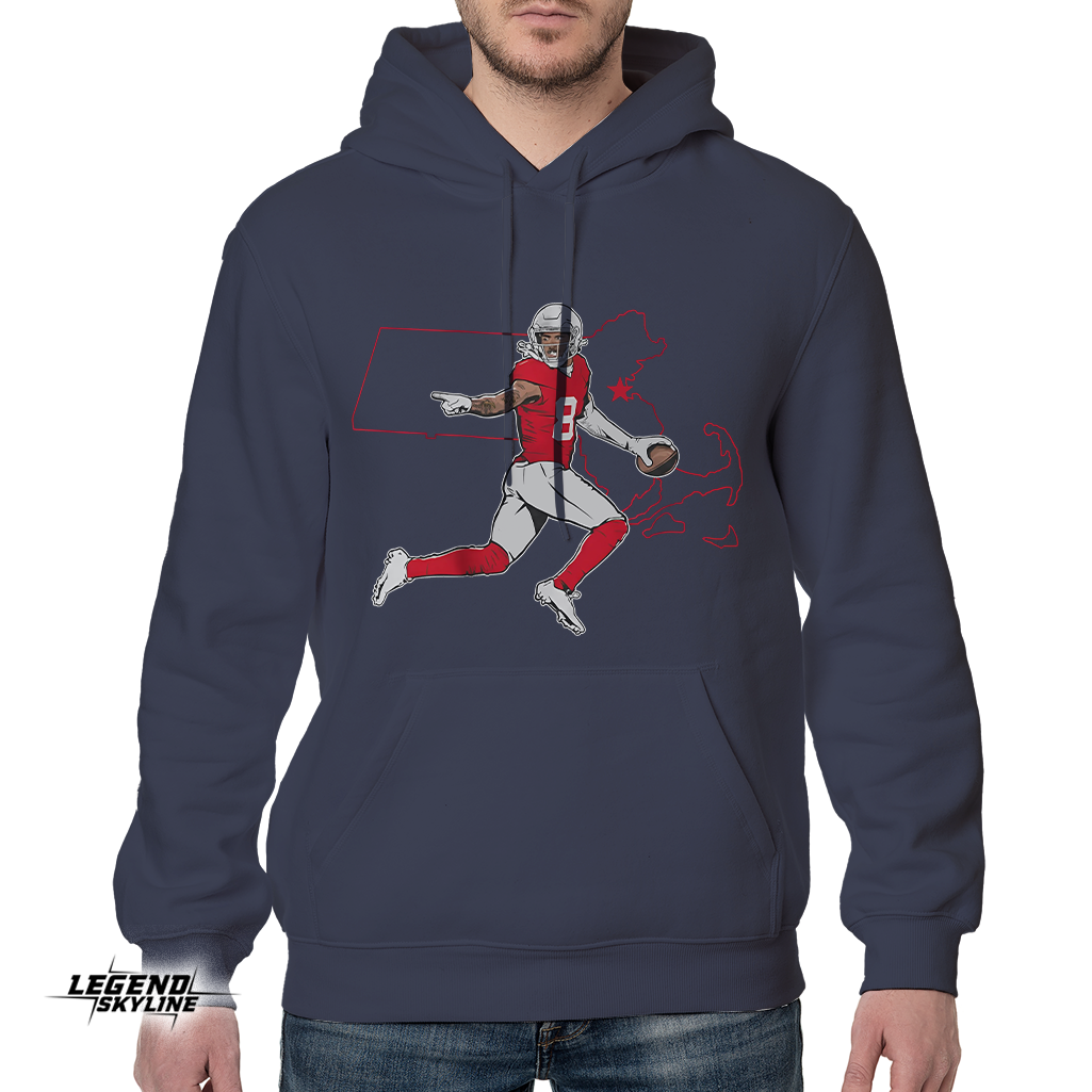 Stefon Diggs – State Star New England Football Shirt