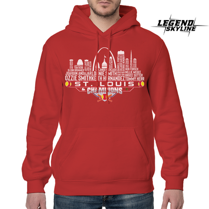 St Louis Dream Team Baseball Champions 1982, St Louis City Skyline Shirt
