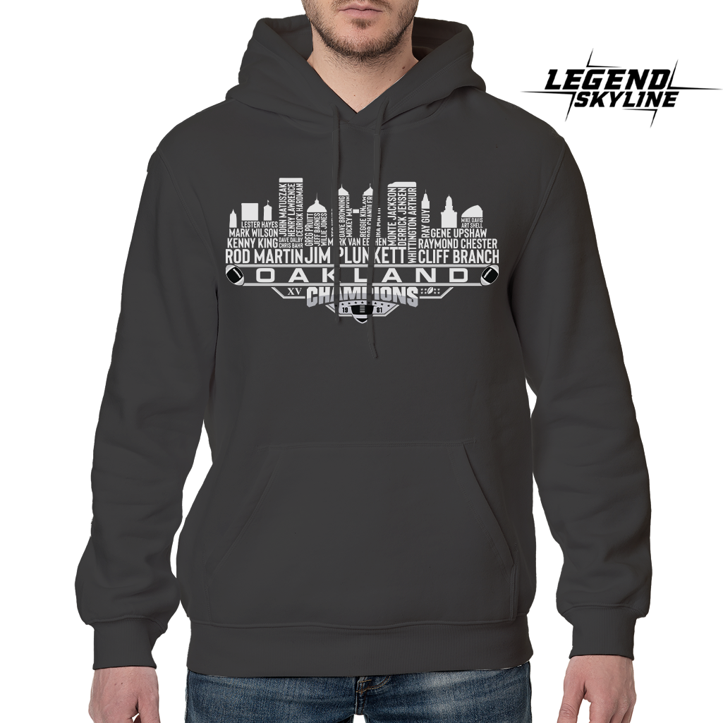 Oakland Dream Team Football XV Champions 1981, Oakland City Skyline Shirt