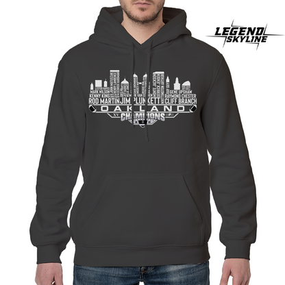 Oakland Dream Team Football XV Champions 1981, Oakland City Skyline Shirt