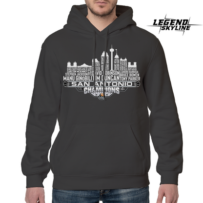 San Antonio Dream Team Basketball Champions 2003, San Antonio City Skyline Shirt