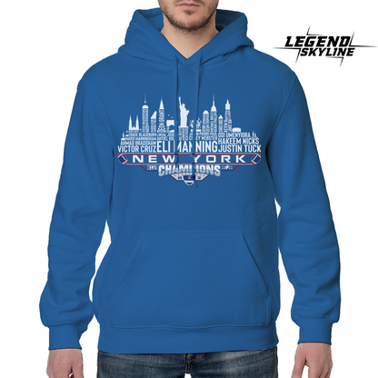 New York Dream Team Football XLVI Champions 2012, New York City Skyline Shirt
