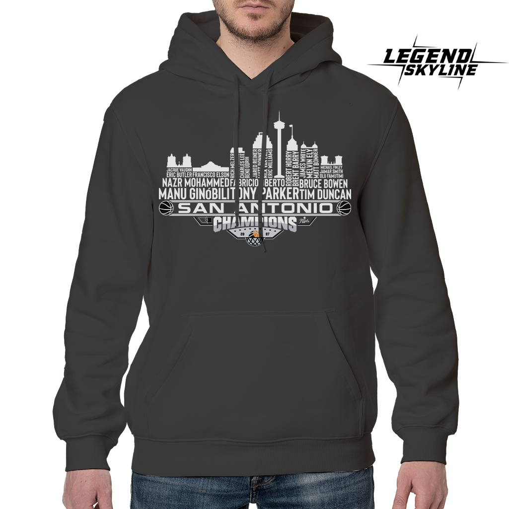San Antonio Dream Team Basketball Champions 2007, San Antonio City Skyline Shirt